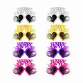 thumbnail image 1 of wonima44 TOODOO 8 Pieces 2025 Happy New Year Glasses Fancy Party Heart Sunglasses for New Year Eve Party Celebration, 4 Designs, 1 of 1