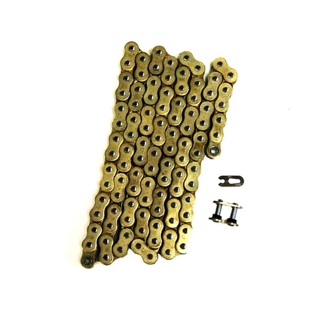 Gold 530x138 O Ring Drive Chain Motorcycle 530 Pitch 138 Links 00 Tensile Walmart Com Walmart Com