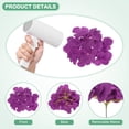 thumbnail image 2 of Uxcell 40 Paquete de Flores de Hortensia de Seda para Decoración del Hogar Púrpura, 2 of 7