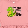 thumbnail image 4 of Inktastic See You Later Alligator Girls Toddler Dress, 4 of 5