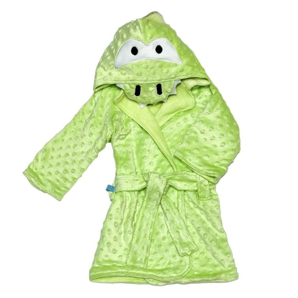 Bata de baño con forma de cocodrilo para bebé verde CH Walmart