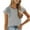 Gray-04, variant on Mittory Womens Shirts Casual Crewneck Cap Sleeve T Shirt Cute Summer Tops Loose Knitted Blouses