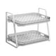 thumbnail image 5 of Organizador de almacenamiento de cocina, cesta de gabinete desmontable, organizador de vasos de agua, escurridor L Gris, 5 of 9