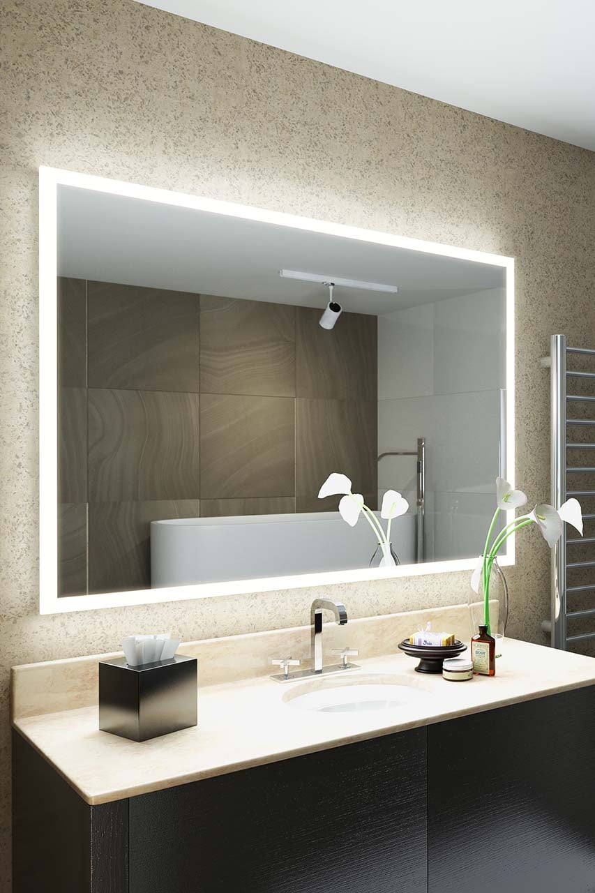 Salma Audio Shaver Led Bathroom Mirror With Bluetooth Demist Sensor K842ihaud