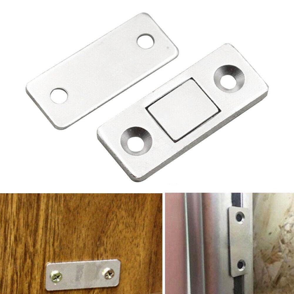 Magnetic Door Catch Ultra Thin Cabinet Magnets Drawer Kitchen Cupboard Closet 