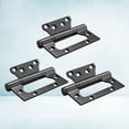 thumbnail image 1 of Greenadscape 3Pcs Durable Silent Anti Rust Closet Door Hinges with Screws 1.6*1in, 1 of 8