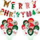 thumbnail image 1 of BEMS-banners de Feliz Navidad, globos navideños, decoraciones para fiestas navideñas, suministros para fiestas temáticas navideñas, 1 of 1