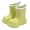 Green, variant on Kids Rain Boots Waterproof Thick Soled Non-Slip EVA Garden Mid Calf Boots for Toddler Boys and Girls