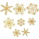 thumbnail image 1 of EeaseMX 8 parches bordados de copos de nieve para ropa, accesorios de bricolaje, parche de tela, 1 of 8
