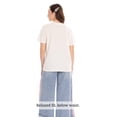 thumbnail image 5 of The Devil Wears Prada Women's Short Sleeve T-Shirt Coconut Milk, 5 of 5