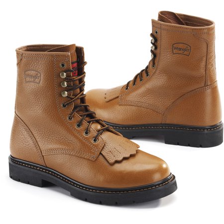 Wrangler - Men's Dewitt Work Boots - Walmart.com