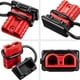 thumbnail image 5 of Kenally Conector de cable de 2 uds con cubierta antipolvo, juego de conexión, Kit de enchufe eléctrico con terminales, accesorios de cabrestante, Accesorios para vehículos recreativos Kenally VI018675-00B, 5 of 6
