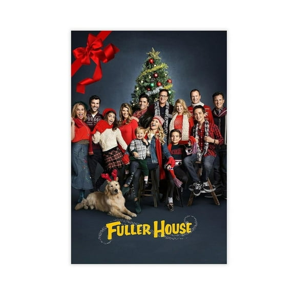 Fuller House TV Series Poster Classic Art Canvas Poster Wall Art Decor Print Picture Paintings for Living Room Bedroom Decoration