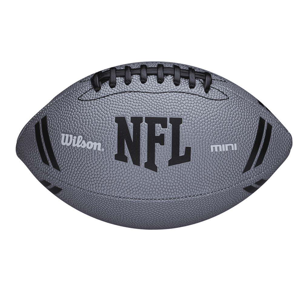 Wilson NFL Mini Football, Gray - Walmart.com - Walmart.com