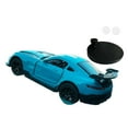 thumbnail image 3 of Modelo de coche de derrape, decoración de consola central 1/64, decoración de escritorio para el hogar, oficina, regalo de cumpleaños, accesorios Azul Verde, 3 of 8