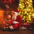 thumbnail image 3 of Patiojoy 6FT Pre-lit Hinged Artificial Pencil Fir Christmas Tree with LED Lights, 3 of 10