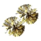 thumbnail image 1 of Golden Cheerleader Pompoms for Sport Cheering 4Pcs Hand Flower with Handle, 1 of 5
