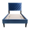 thumbnail image 2 of Twin Adjustable Bed | 12 - slat Support, 3 - inch Adjustable Headboard | Bedroom, Adaptable to Your Preferences, 2 of 2