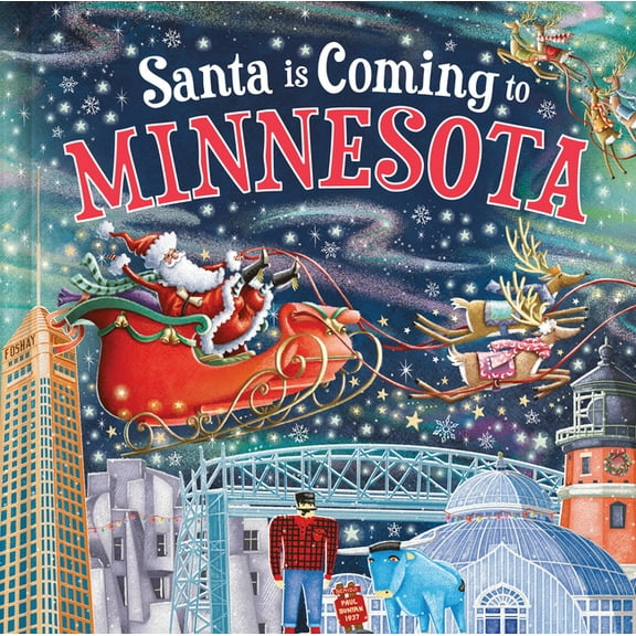Santa Is Coming... Santa Is Coming to Minnesota, (Hardcover)