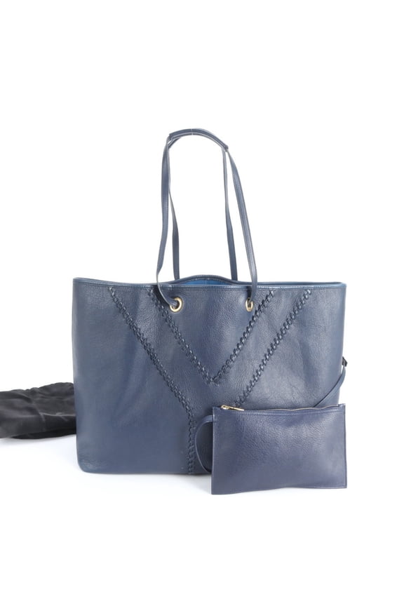 Pre-Owned Yves Saint Laurent YSL Neo Double Reversible Leather Tote Bag Shoulder for Women