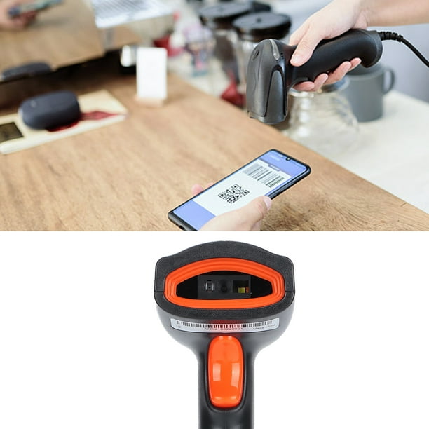 Escáner de código de barras USB lector QR automático para almacén para supermercado para tienda ANGGREK Otros