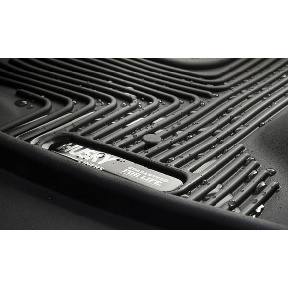 Fits 2022-2022 Acura MDX Husky Liner Floor Liner 51371 X-act Contour; Molded Fit; Raised Ridge; Black; Thermoplastic Elastomer; 1 Piece