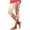 Multicolor-2, variant on Women Capris High Waist Yoga Pants Hollow Out Comfy Stretchy Seamless Leggings Workout Compression Capri Pants Plus Size