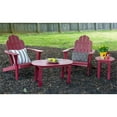 thumbnail image 2 of Hawthorne Collections Transitional Wood Outdoor Coffee Table in Red, 2 of 11