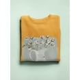 thumbnail image 3 of Cotton Bouquet Ii Sweatshirt Women -Jennifer Paxton Parker Designs, Female x-Large, 3 of 4