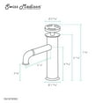 thumbnail image 4 of Avallon Single Hole, Single-Handle Wheel, Bathroom Faucet in Brushed Gold, 4 of 11