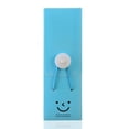 thumbnail image 2 of SagaSave PP Pencil Case Stationary Case Jewelry Box Smiling Face Shape Waterproof Blue, 2 of 5