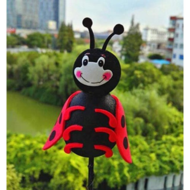 Car Antenna Topper Ball, Ladybug Aerial Topper Antenna Ball Truck SUV Pen Decoration Portable