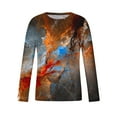 thumbnail image 5 of Nmnitkp Long Sleeve Shirt Trendy and Fashionable Graphic Men's Long Sleeve Shirt Round Neck Cross Print Pullover Top ​​​​​​​​​​​High-Quality and Healthy Fabric Men's Long Sleeve Shirt （Plus Size）, 5 of 5