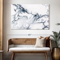 thumbnail image 3 of Elephant Stock Grey And White Abstract Wall Art - Horizontal Canvas Wall Art - Living Room Wall Decor - Abstract Canvas - White And Blue Decor - 51" x 34", 3 of 8