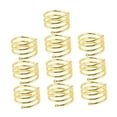 thumbnail image 2 of 10 servilleteros, anillos porta servilleteros, vajilla única, decoración de mesa Oro, 2 of 9