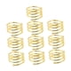 thumbnail image 2 of 10 anillos para servilletas, hebillas para sujetar servilletas, decoración versátil para la mesa. Oro, 2 of 9