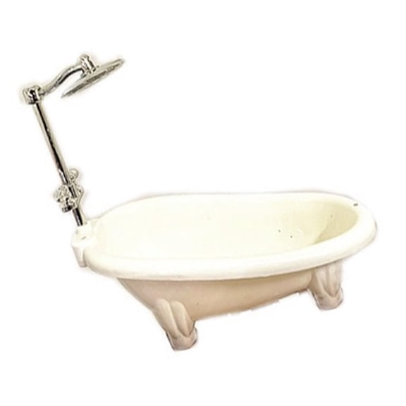 1:12 Scale Miniature Bathtub for Dollhouses Decors Perfect for Model Display and Photography Props