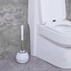 thumbnail image 4 of Toilet Brush, Toilet Brush And Holder Set,stainless Steel Handle Hidden Tweezers,hygienic Modern Silicon Toilet Brush,round Shape, 4 of 4