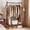 Walnut, variant on Heavy-Duty A-Shaped Wood Clothing Display Rack, 62.4" Tall with Bottom Shelf & Side Hooks for Bedroom or Hallway, Walnut
