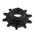 thumbnail image 1 of 1 Unid de Piñón Delantero 10T Reemplazable Bicicleta Motorizada Duradero Negro Baoblaze Piñón delantero de 10 dientes, 1 of 5