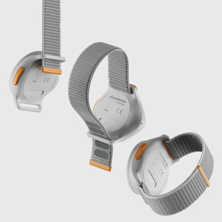NickWatch GPS Tracking Smartwatch - White