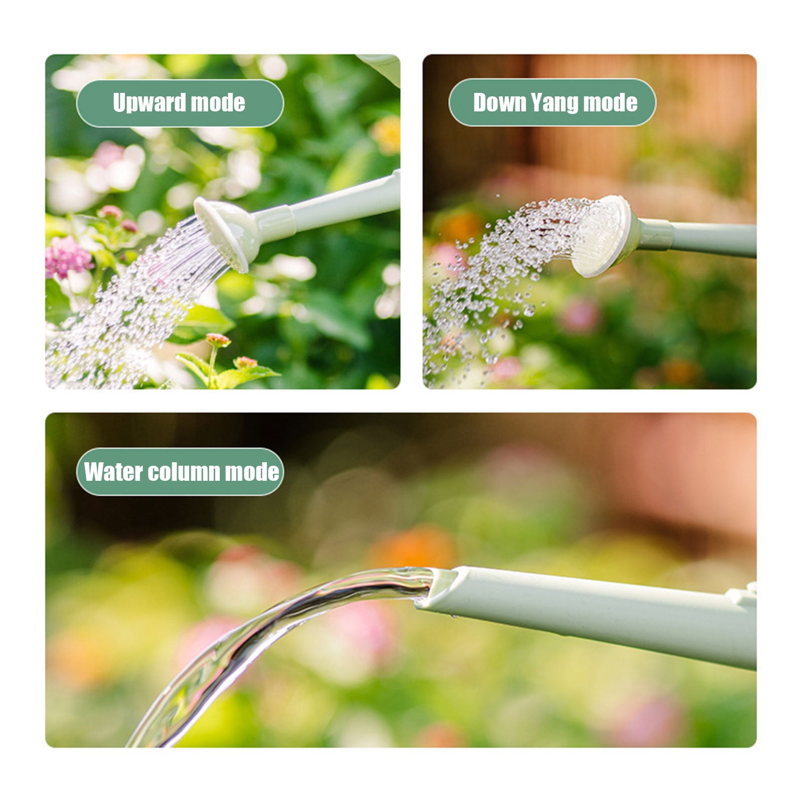 Nkmbld Watering Can Outdoor Large Capacity Gardening Patio Watering Long Spout Watering Can 2L, Garden Watering Can for Indoor & Outdoor Plants