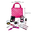 thumbnail image 3 of Girls Makeup Toy Set Pretend Play Cosmetics Dressing Kit Princess Role Play Accessories, 3 of 9