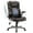 Brown, variant on MALOL High-Back Executive Office Chair – Ergonomic Leather Desk Chair with Flip-Up Arms, Adjustable Tilt, and Swivel Rolling Design for Home & Office, Brown
