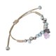 thumbnail image 1 of Porcelana Joyería Estilo étnico pulsera tejida a mano Mujer Pequeña joyería fresca, 1 of 8