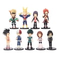 thumbnail image 1 of Figura de anime de la colección My Heros Academias, modelo de 9 piezas, 1 of 1