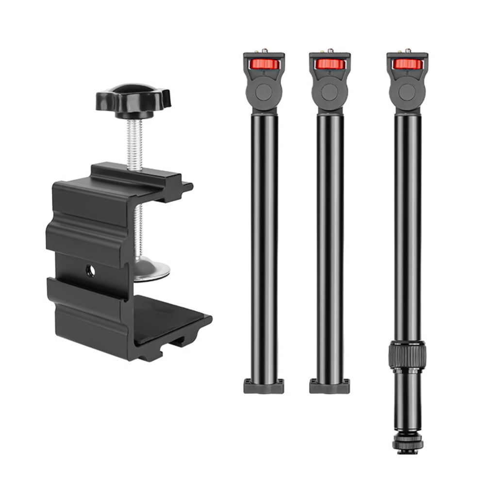 JZROCKER Heavy Duty Microphones Desk Arm for Broadcasters Adjustable Clamp and Angle