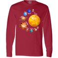 thumbnail image 3 of Inktastic Sun and Planets- Yes, and Pluto Long Sleeve T-Shirt, 3 of 5