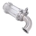 thumbnail image 4 of In Line Sight Glass, Quick Connect  Pipe Sight Glass With Clamp End, Stainless Steel Sanitary Straight Sight Glass For Liquid Gas Steam, 360 Observation, 4 of 8