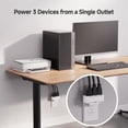 thumbnail image 4 of Cable Matters - Juego de 2 salidas de pared giratorios de 180 grados con 3 salidas, 4 of 7